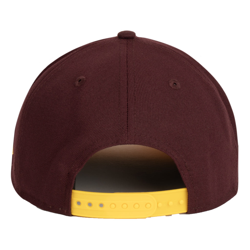 NCAA Arizona State Sun Devils New Era Team Undervisor 9FIFTY A-Frame Snapback Hat - Maroon