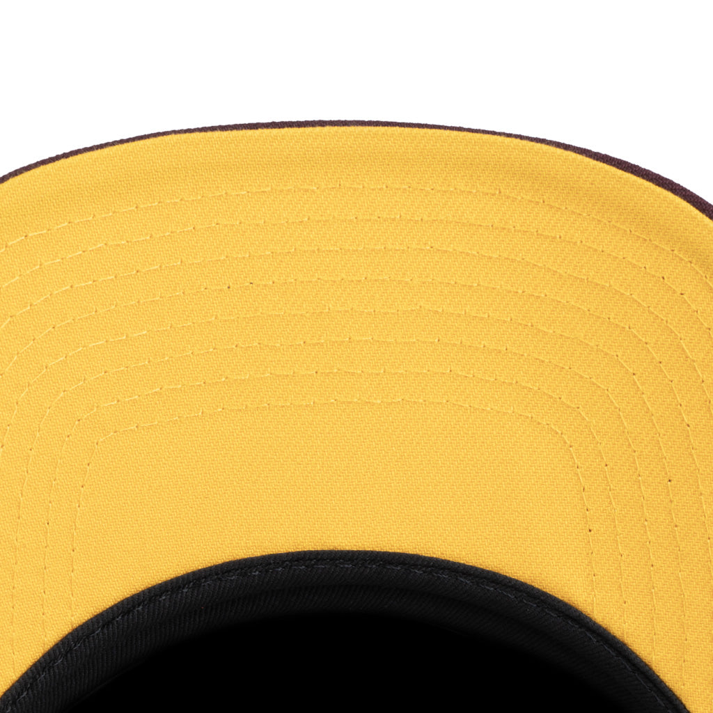 NCAA Arizona State Sun Devils New Era Team Undervisor 9FIFTY A-Frame Snapback Hat - Maroon