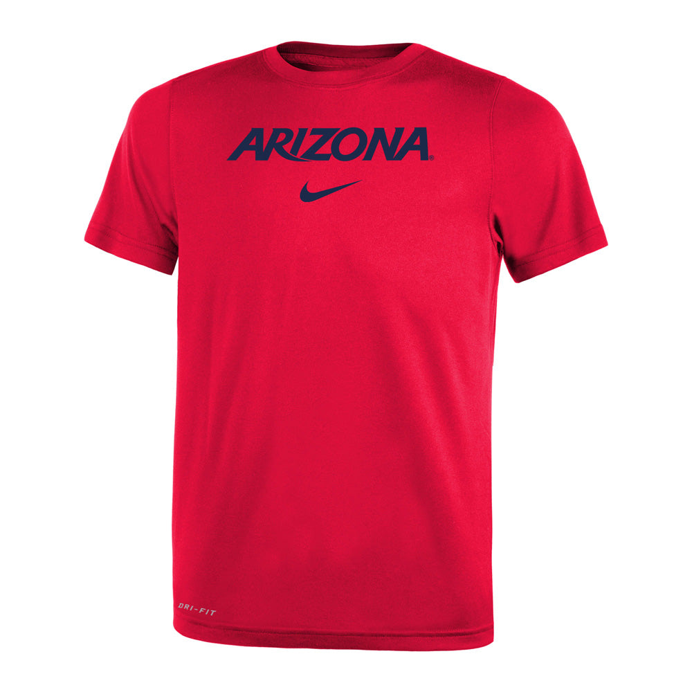 NCAA Arizona Wildcats Kid Wordmark Team Issue Legend T-Shirt - Red