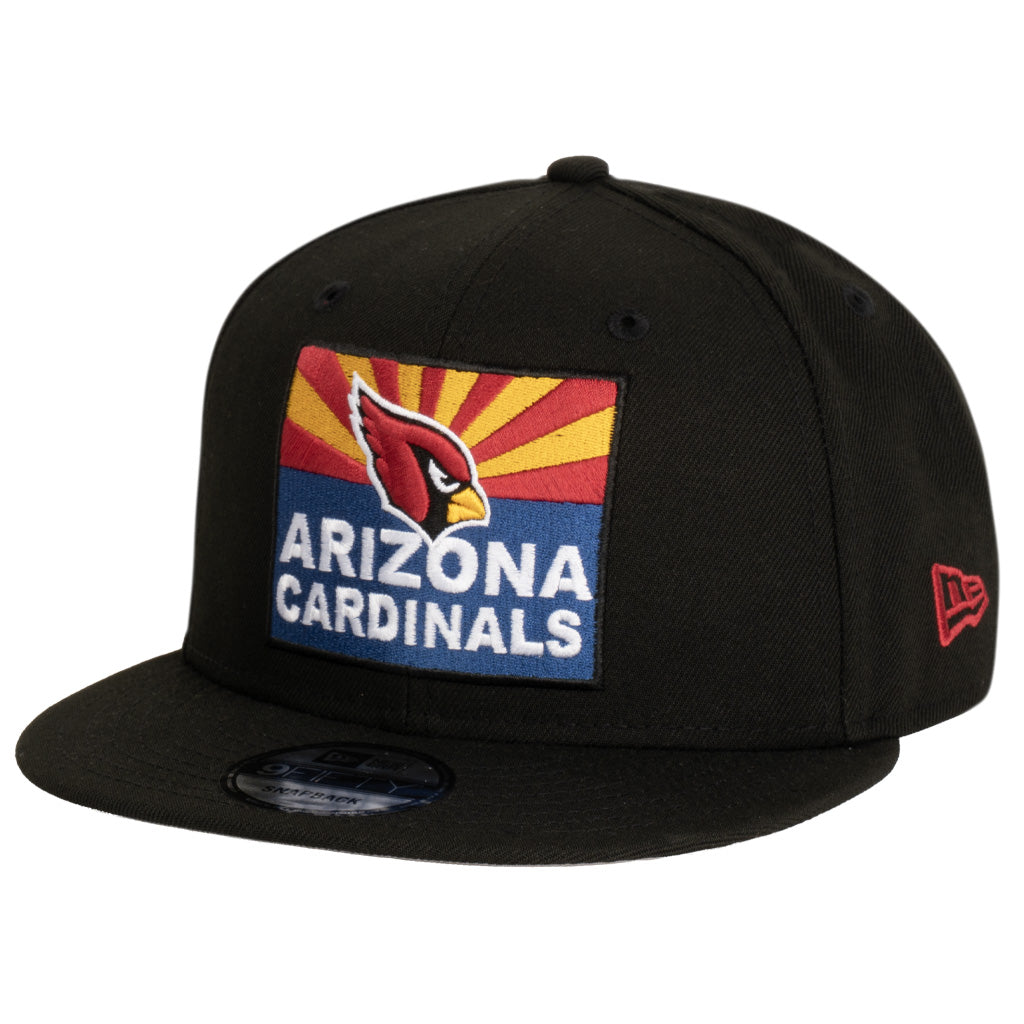 NFL Arizona Cardinals New Era Arizona Flag 9FIFTY Snapback Hat - Black