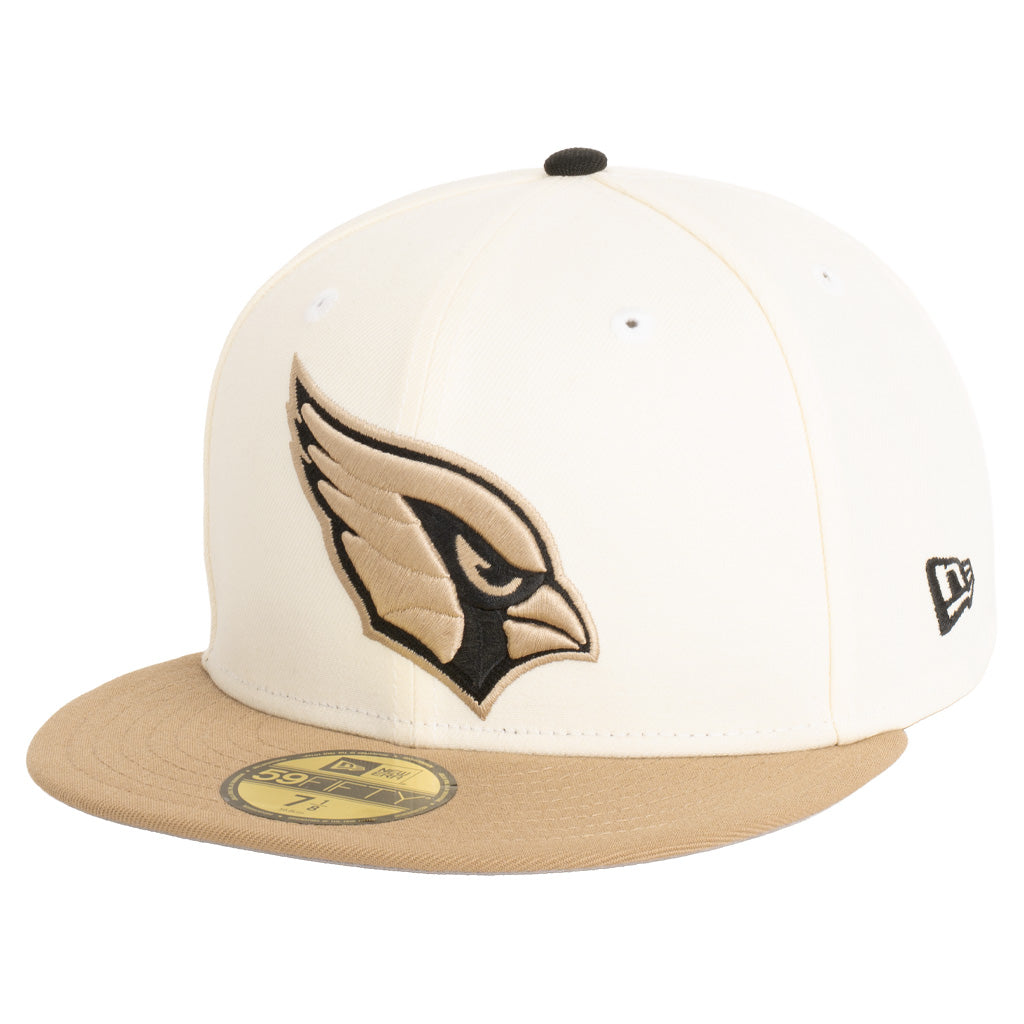 NFL Arizona Cardinals New Era Dark Harvester 59FIFTY Fitted Hat - Cream