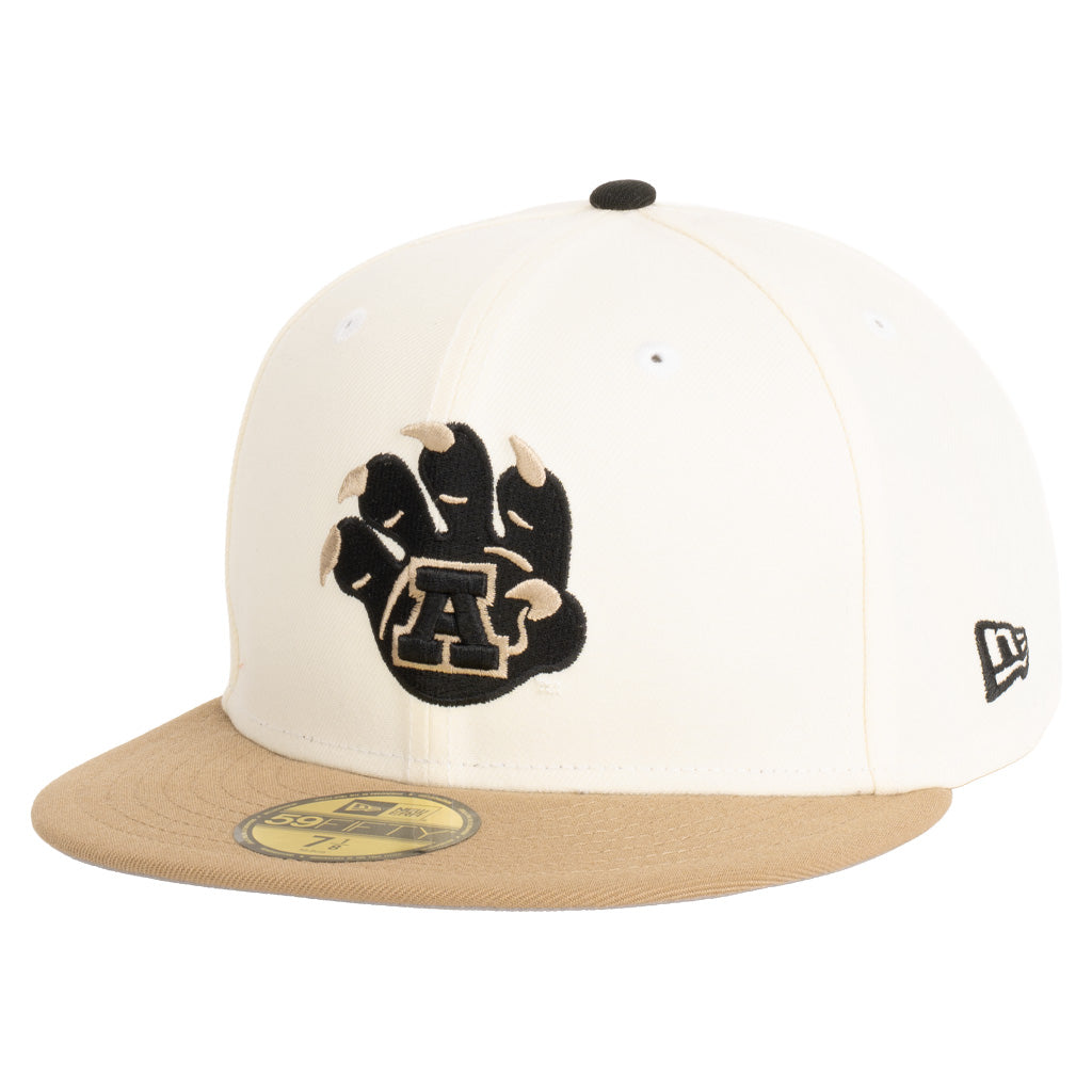NCAA Arizona Wildcats New Era Dark Harvester 59FIFTY Fitted Hat - Cream