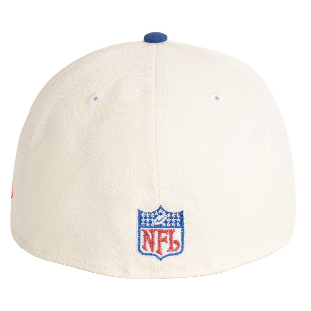 NFL Denver Broncos New Era Two-Tone OTC 59FIFTY A-Frame Fitted Hat - Cream