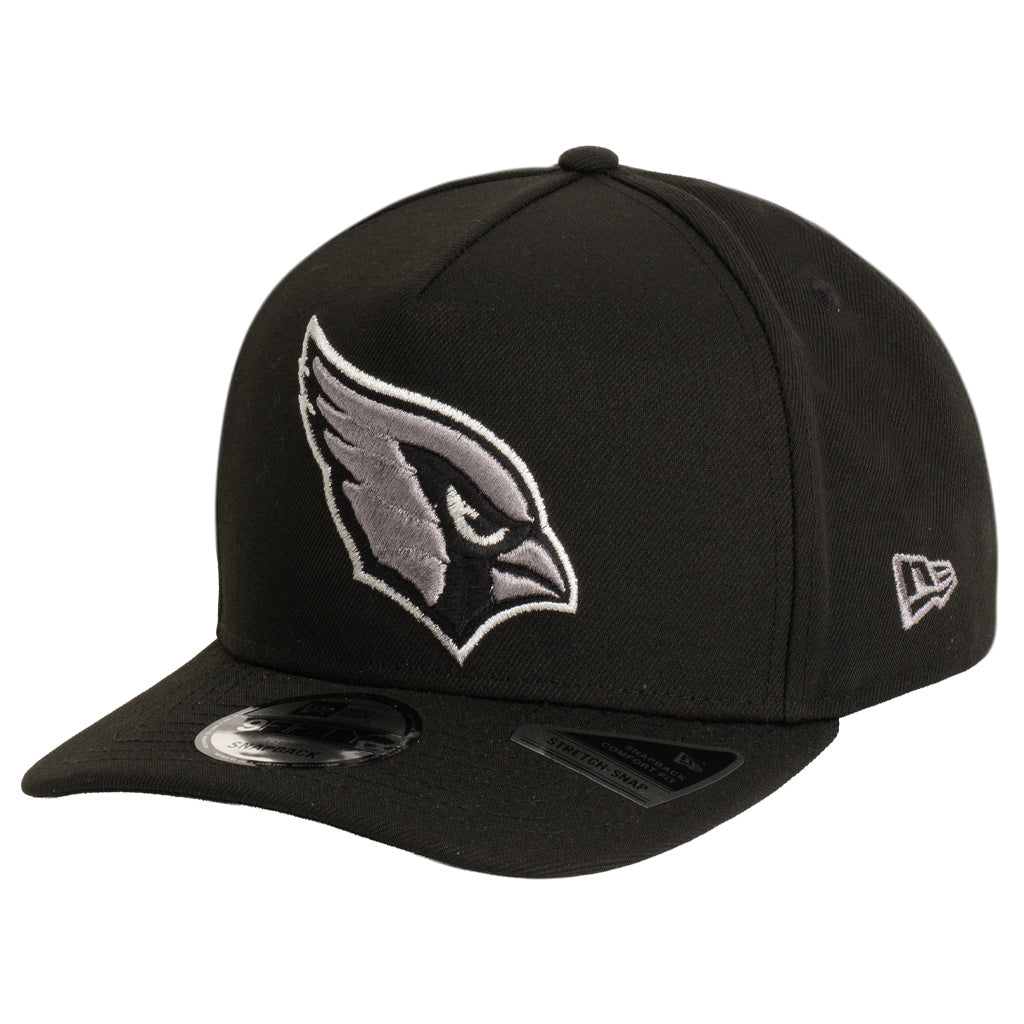 NFL Arizona Cardinals New Era Stealth 9FIFTY A-Frame Snapback Hat - Black