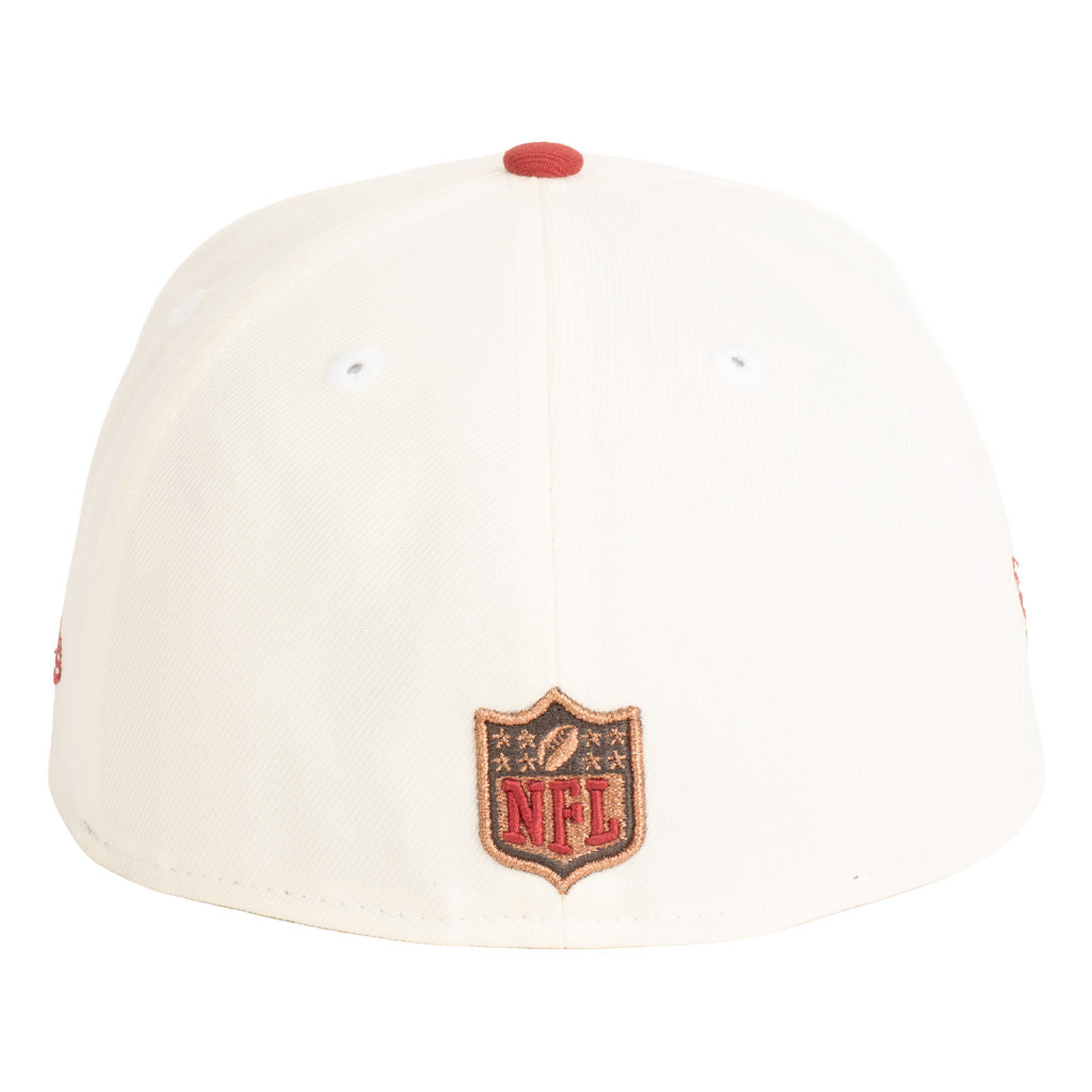 NFL Arizona Cardinals New Era Two-Tone State Rivalry 59FIFTY Fitted Hat - Cream