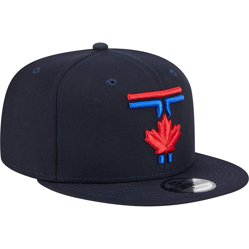 MLB Toronto Blue Jays New Era City Connect 9FIFTY Snapback Hat - Navy