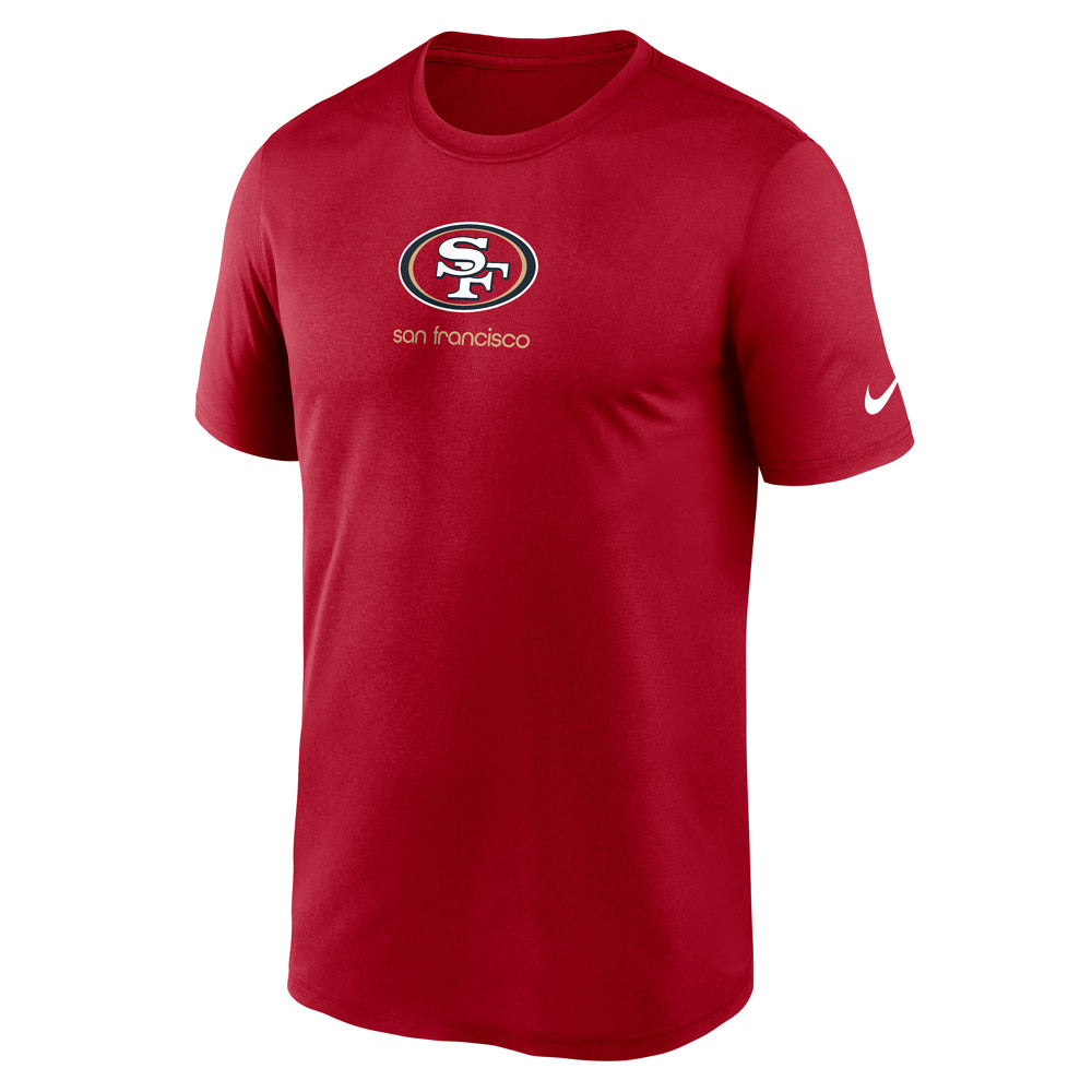NFL San Francisco 49ers Nike Sign Legend T-Shirt - Red