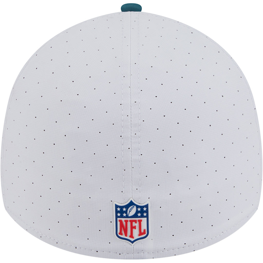 NFL Philadelphia Eagles New Era 2025 Training 39THIRTY Flex Fit Hat - White