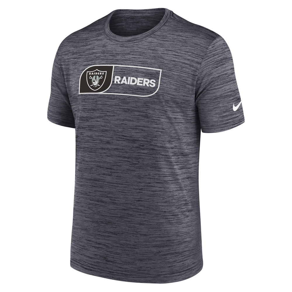 NFL Las Vegas Raiders Nike Jock Tag Velocity T-Shirt - Black