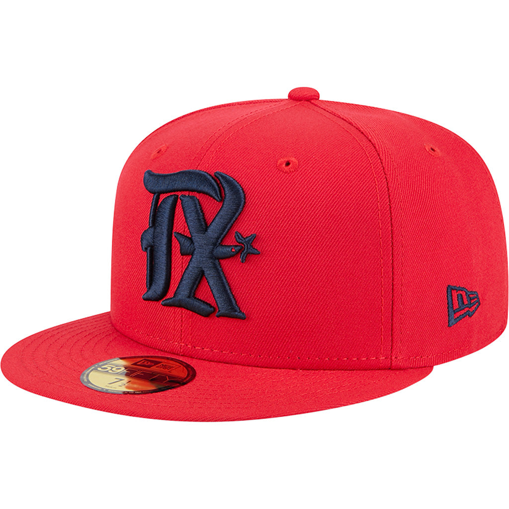 MLB Texas Rangers New Era City Connect Fan Pack 59FIFTY Fitted Hat - Red