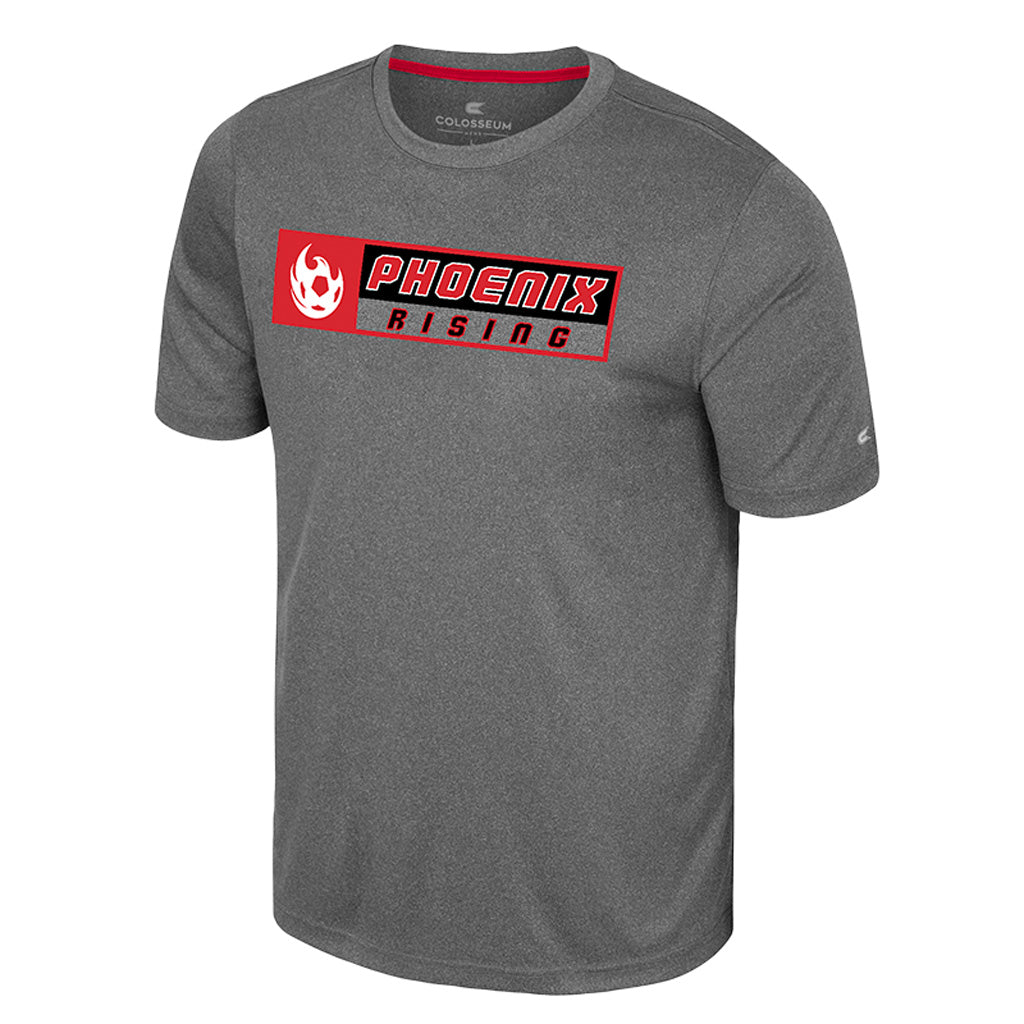 Phoenix Rising Colosseum Twin T-Shirt - Charcoal