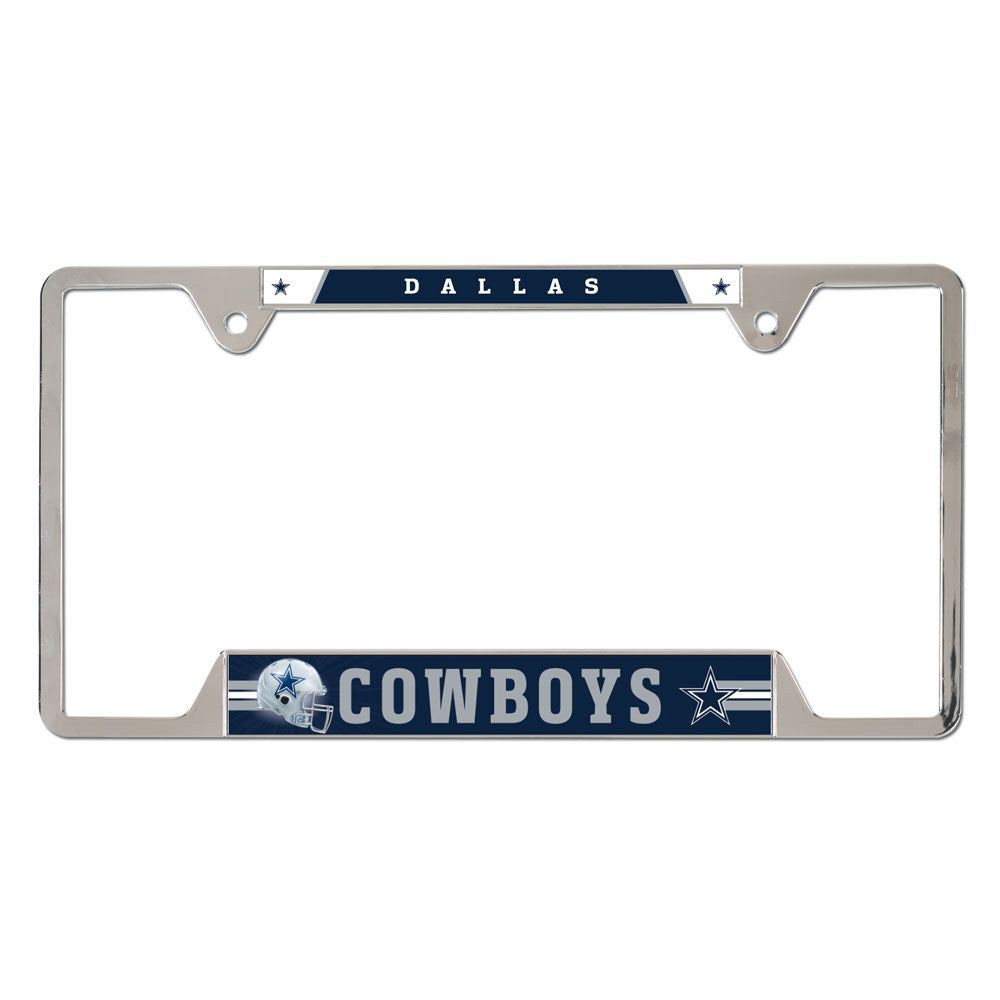 NFL Dallas Cowboys WinCraft Metal License Plate Frame