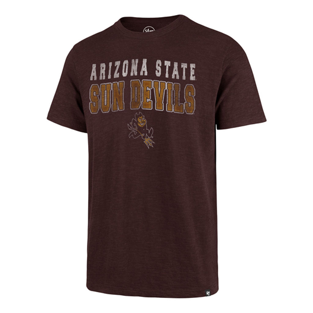 NCAA Arizona State Sun Devils '47 Stadium Wave Scrum T-Shirt - Maroon