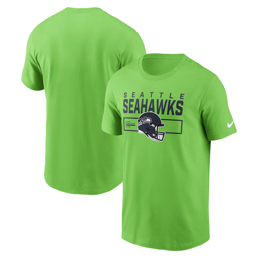 NFL Seattle Seahawks Nike Helmet Essential T-Shirt - Green