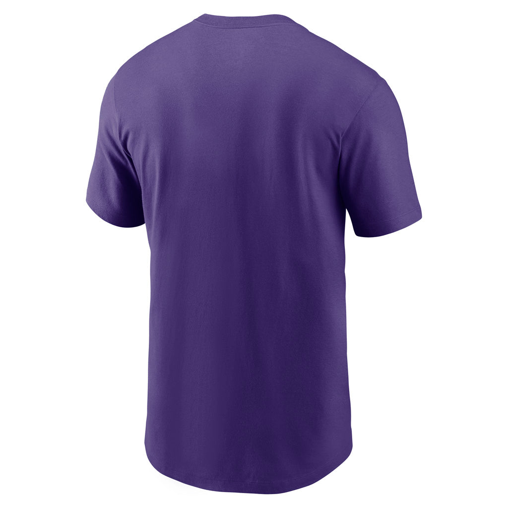 MLB Arizona Diamondbacks Nike 2025 City Connect Logo Cotton T-Shirt - Purple