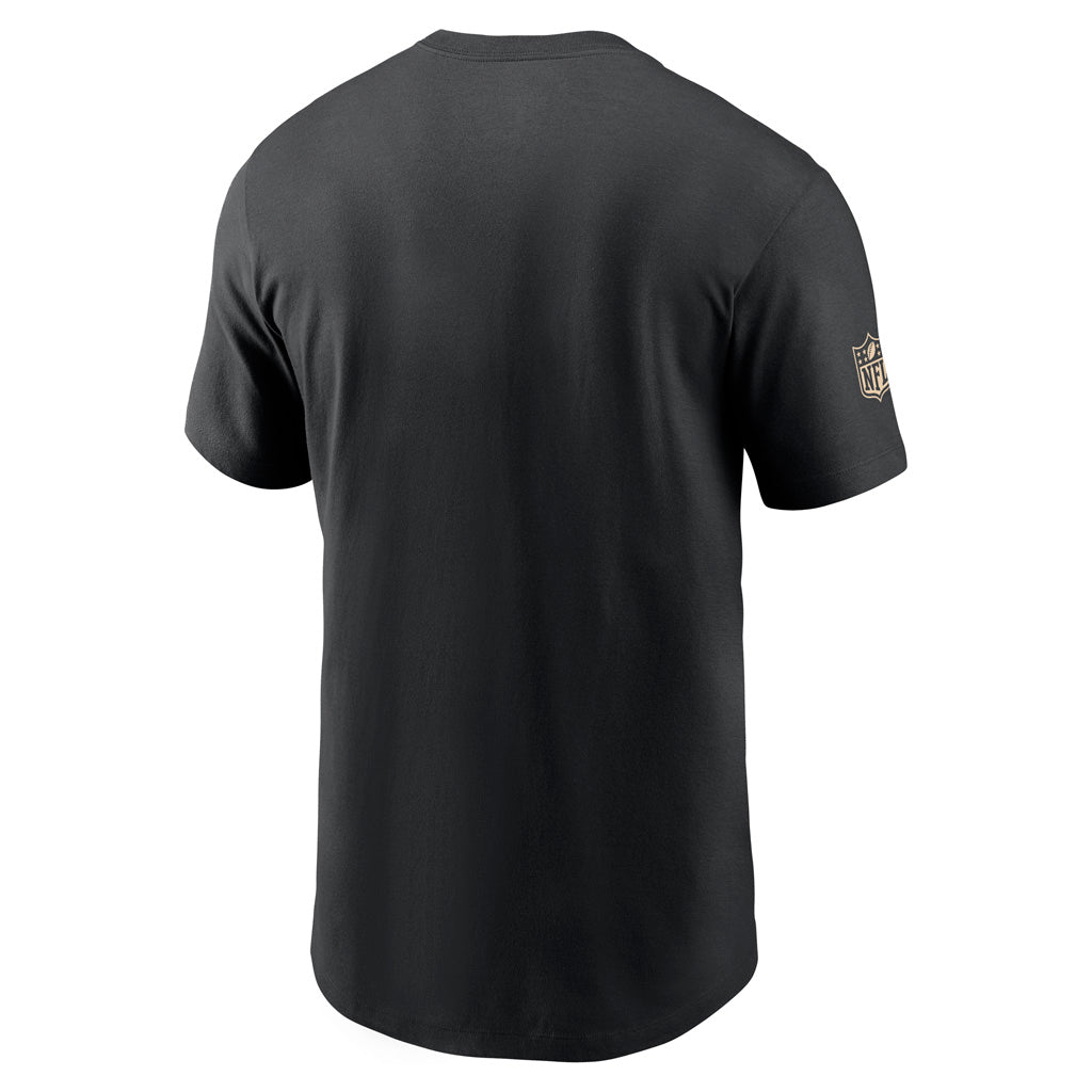 NFL New Orleans Saints Nike Team Issue T-Shirt - Black