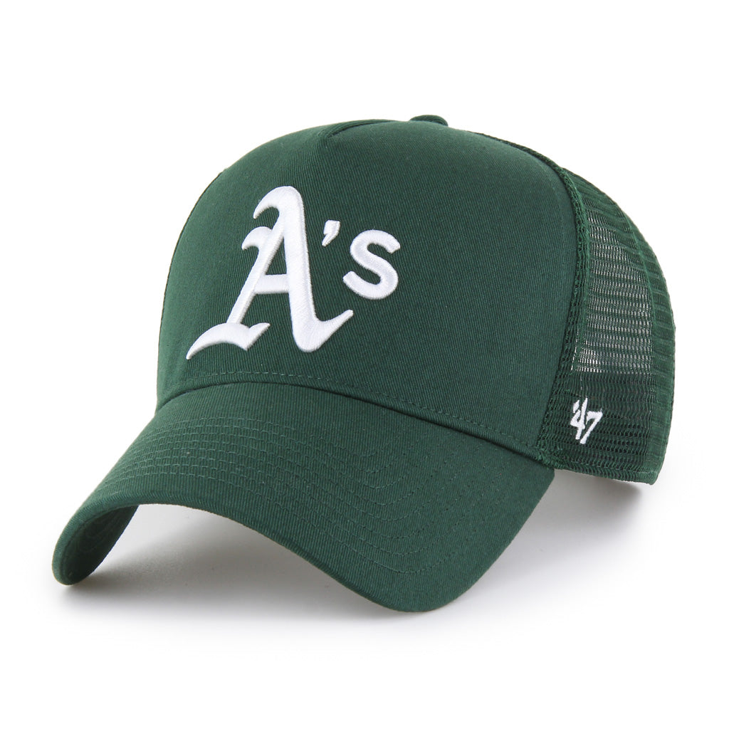 MLB Oakland Athletics '47 Ballpark Offside Snapback Trucker Hat - Green