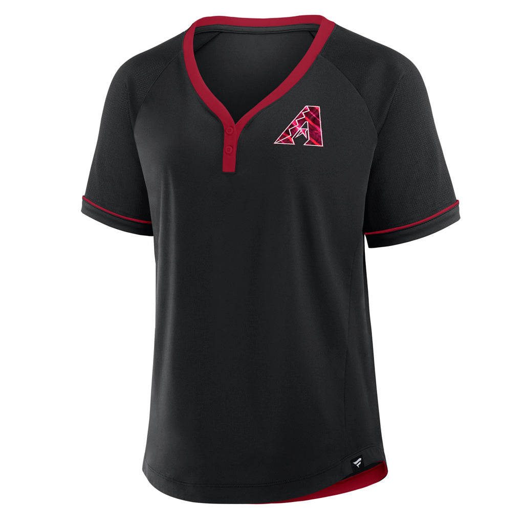 MLB Arizona Diamondbacks Fanatics Women's League Diva T-Shirt - Black