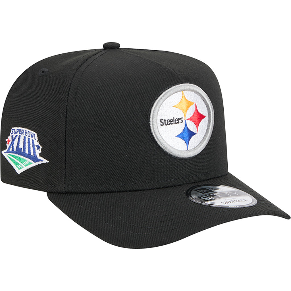 NFL Pittsburgh Steelers New Era OTC 9FIFTY A-Frame Hat - Black