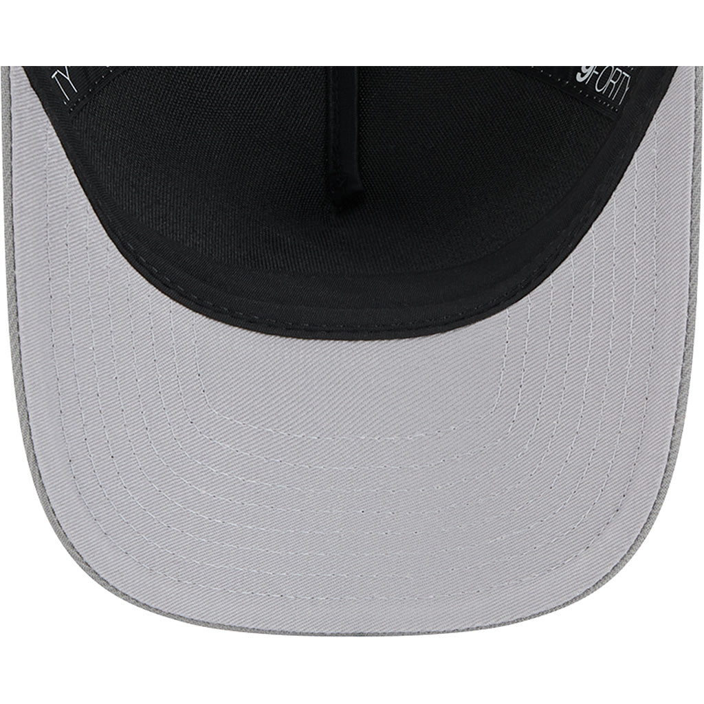 MLB Atlanta Braves New Era Gray Tonal 9FORTY M-Crown Snapback Trucker Hat - Gray