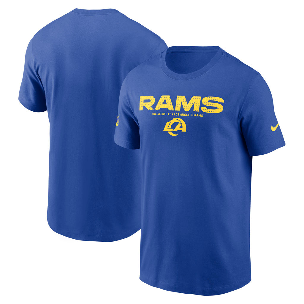 NFL Los Angeles Rams Nike Team Issue T-Shirt - Blue