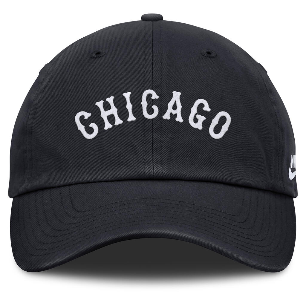MLB Chicago White Sox Nike Cooperstown Wordmark Adjustable Slouch Hat - Navy