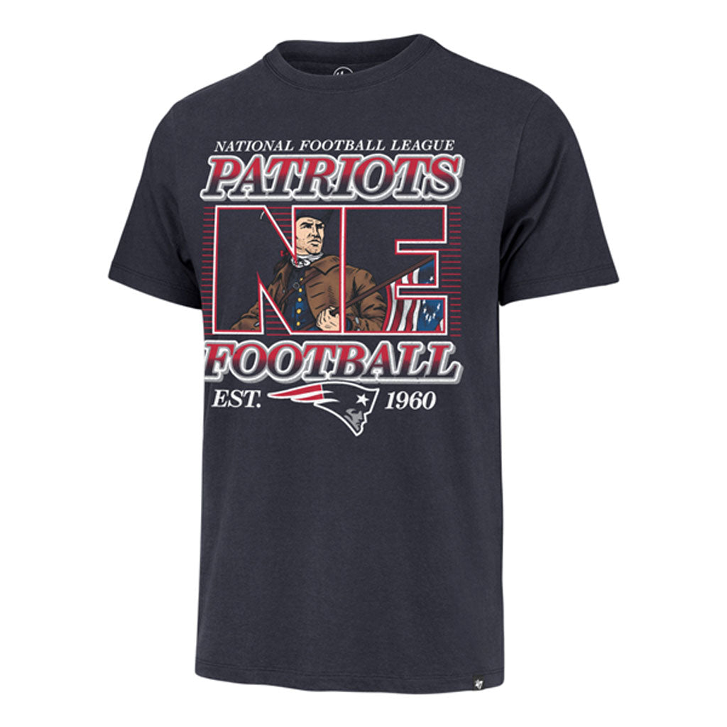 NFL New England Patriots '47 Historic Regional Franklin T-Shirt - Navy