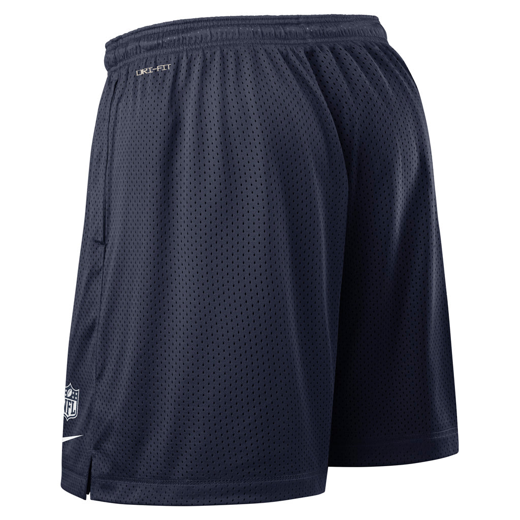 NFL Dallas Cowboys Nike Dri-Fit Reversible Knit Shorts - Navy