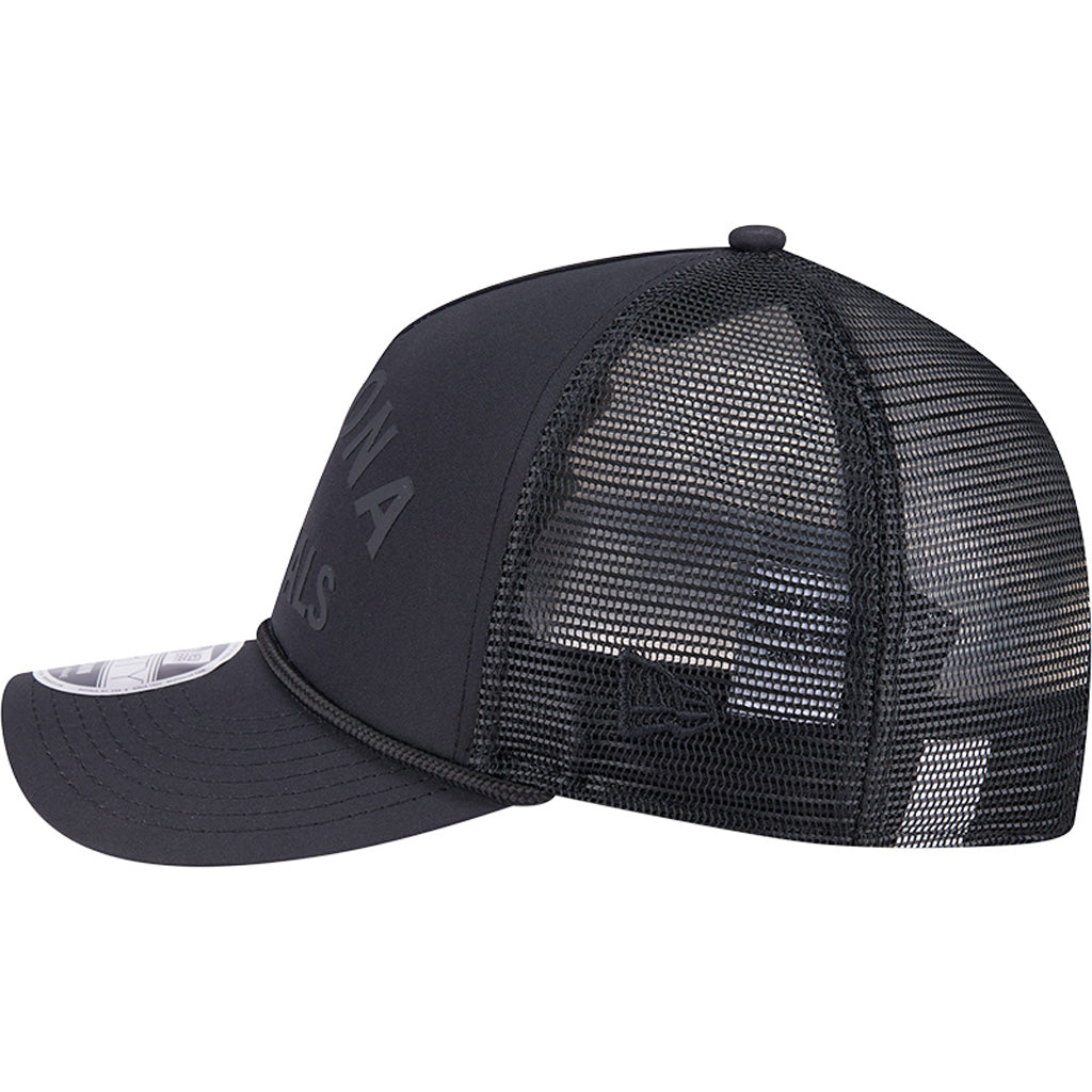 NFL Arizona Cardinals New Era Minimalist 9FORTY M-Crown Snapback Trucker Hat - Black