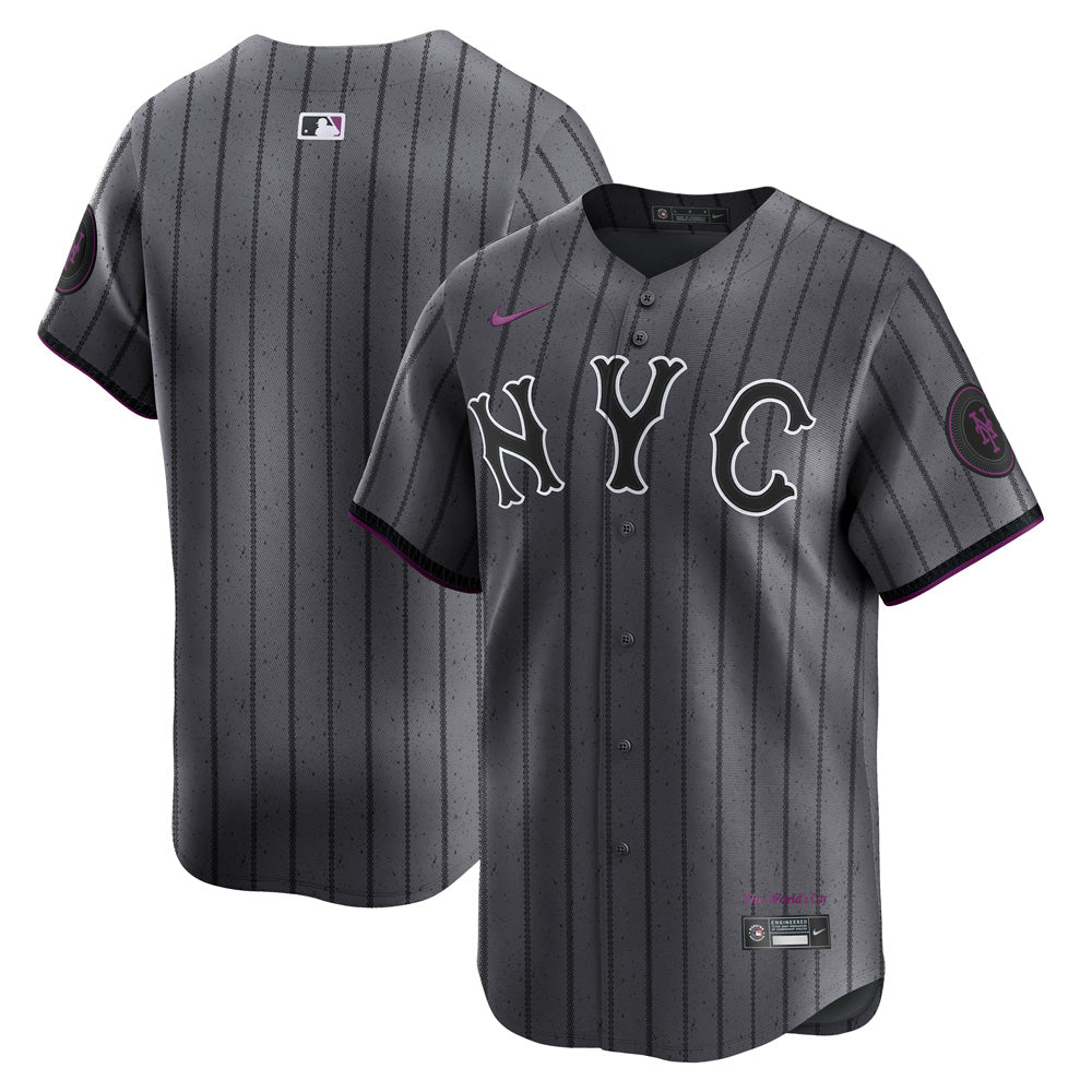 MLB New York Mets Nike City Connect Limited Jersey