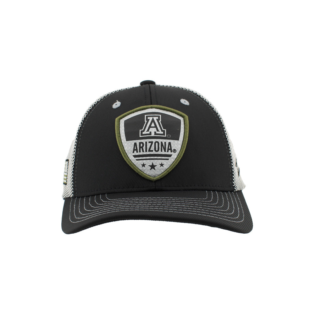 NCAA Arizona Wildcats Zephyr Reflex Trucker Adjustable Hat - Black