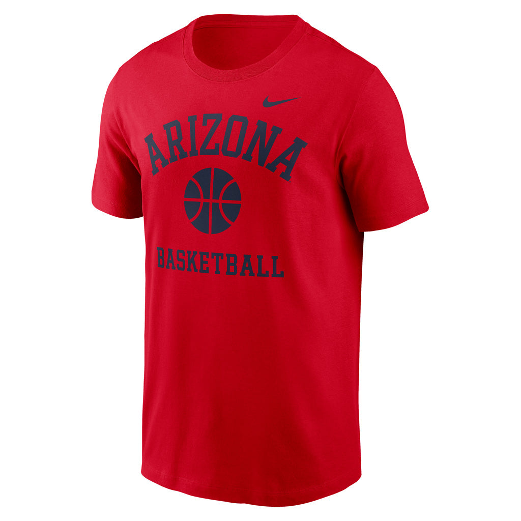 NCAA Arizona Wildcats Nike Basketball Icon Essential T-Shirt - Red
