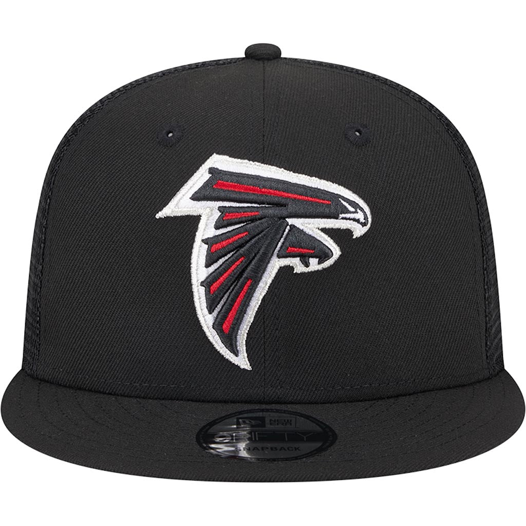NFL Atlanta Falcons New Era 9FIFTY Snapback Trucker Hat - Black
