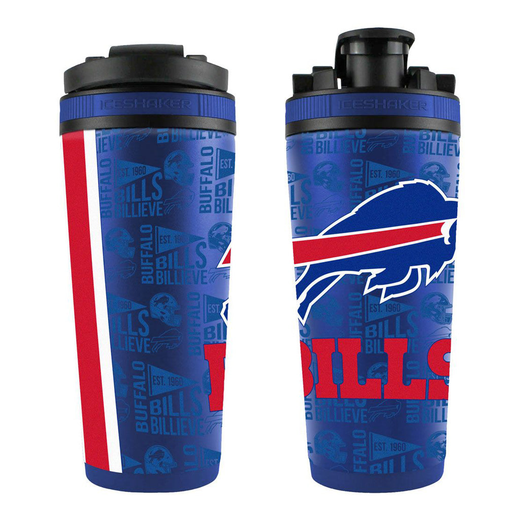 NFL Buffalo Bills WinCraft 26oz 4D Elements Ice Shaker - Blue