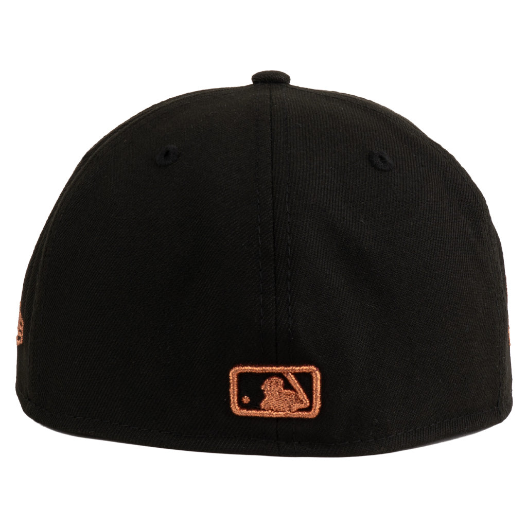 MLB Arizona Diamondbacks New Era City Connect Copper Wordmark 59FIFTY Fitted Hat - Black