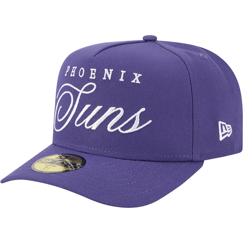 NBA Phoenix Suns New Era 2025 NBA Draft 59FIFTY A-Frame Fitted Hat - Purple