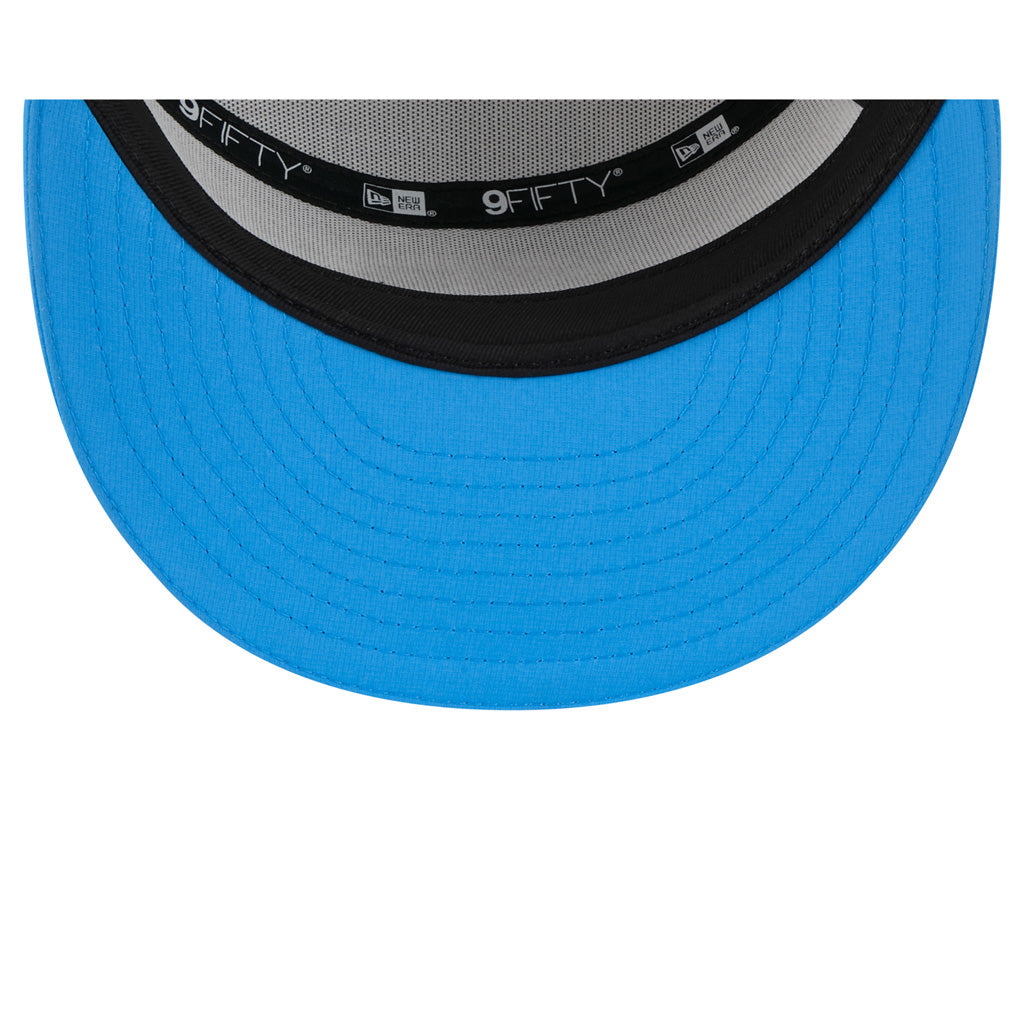 NFL Los Angeles Chargers New Era 2025 Training 9FIFTY Split Panel Snapback Hat - White