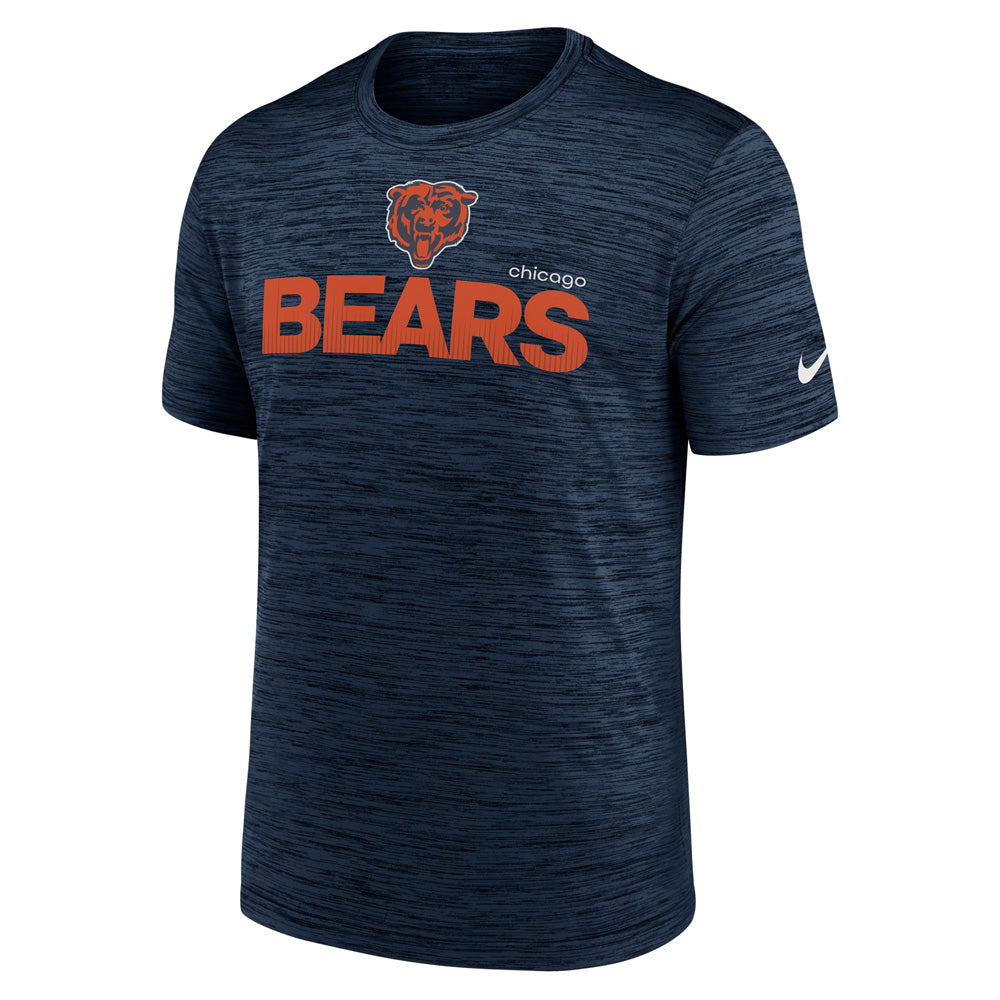 NFL Chicago Bears Nike 2024 Modern Velocity T-Shirt - Navy