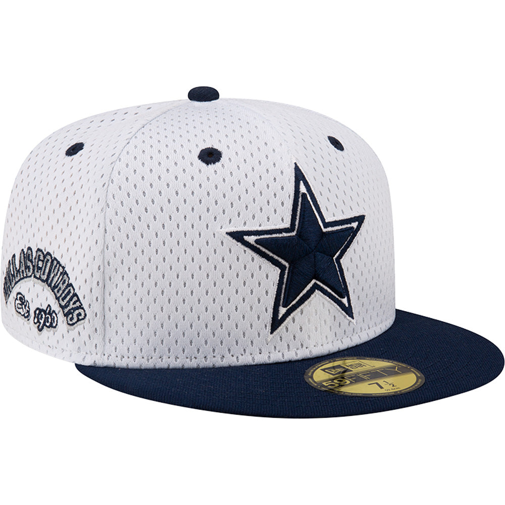 NFL Dallas Cowboys New Era Jersey Mesh 59FIFTY Fitted