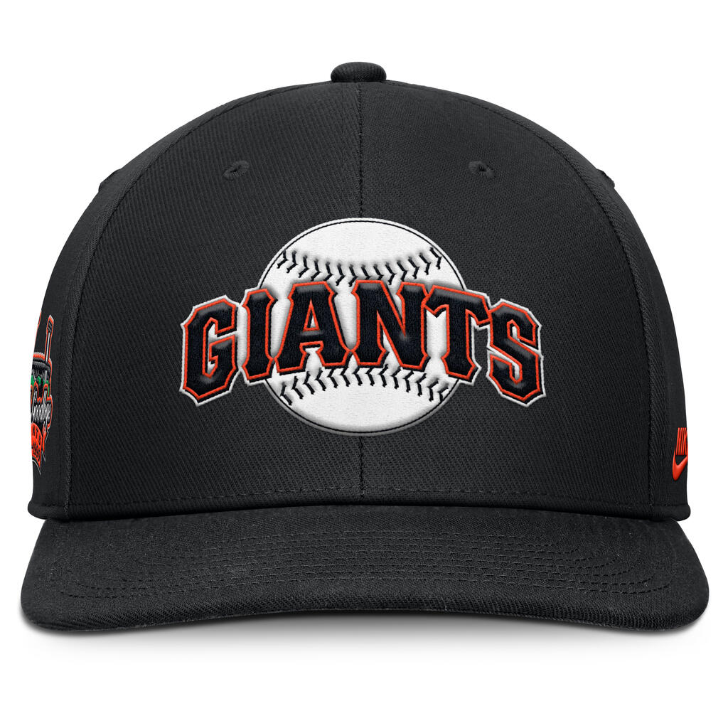 MLB San Francisco Giants Nike Coopertsown Dri-Fit Snapback Hat - Black