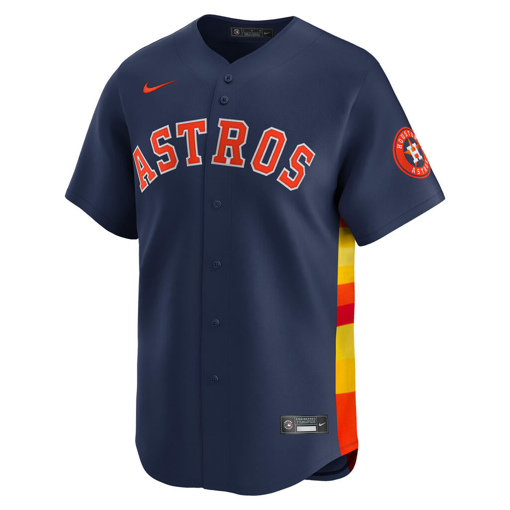 MLB Houston Astros Nike Alternate Limited Jersey - Navy