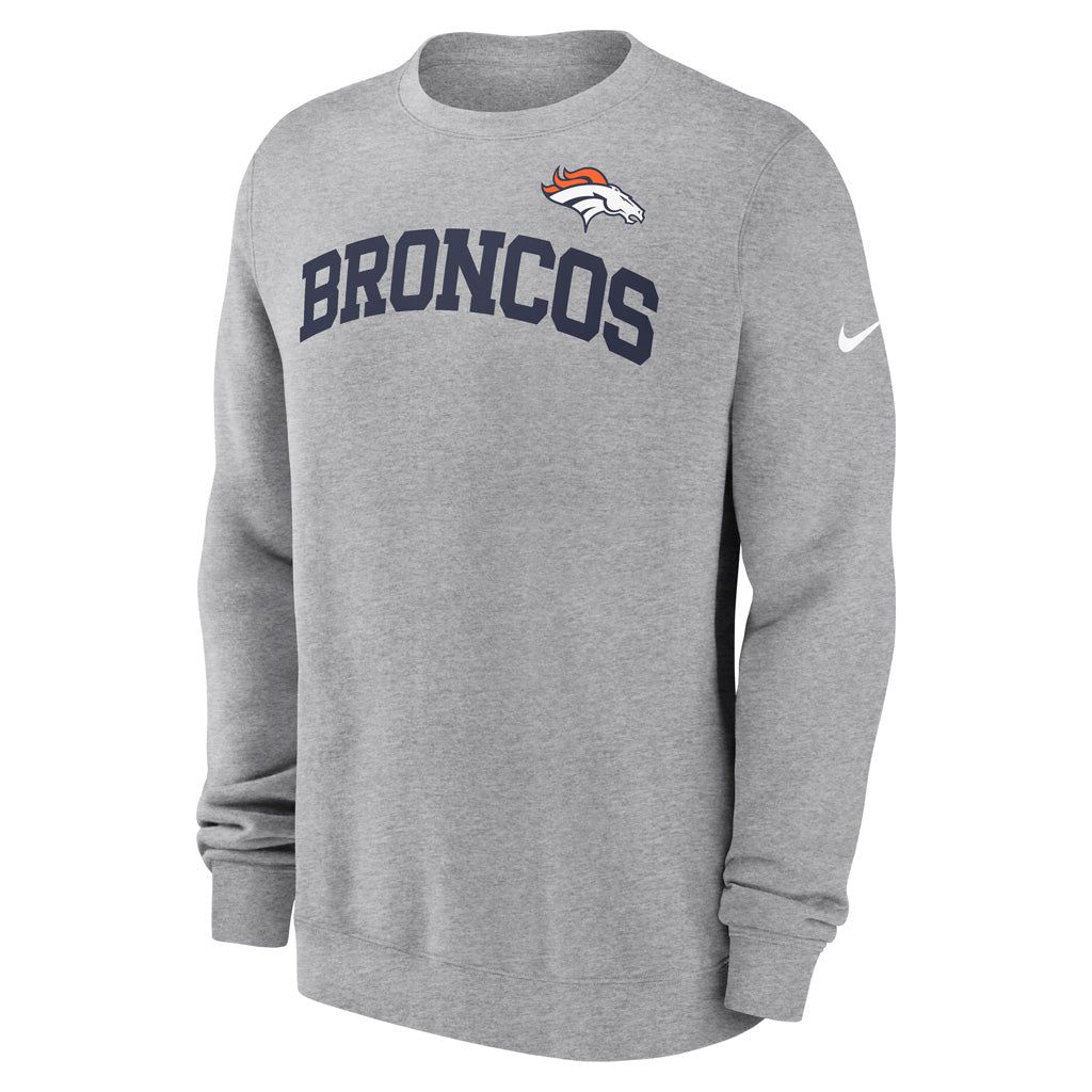 NFL Denver Broncos Nike Club Pullover Crew