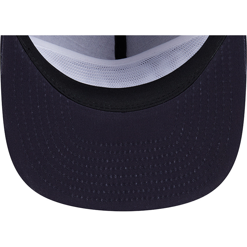 MLB Atlanta Braves New Era Team Text Golfer Snapback Hat - Navy