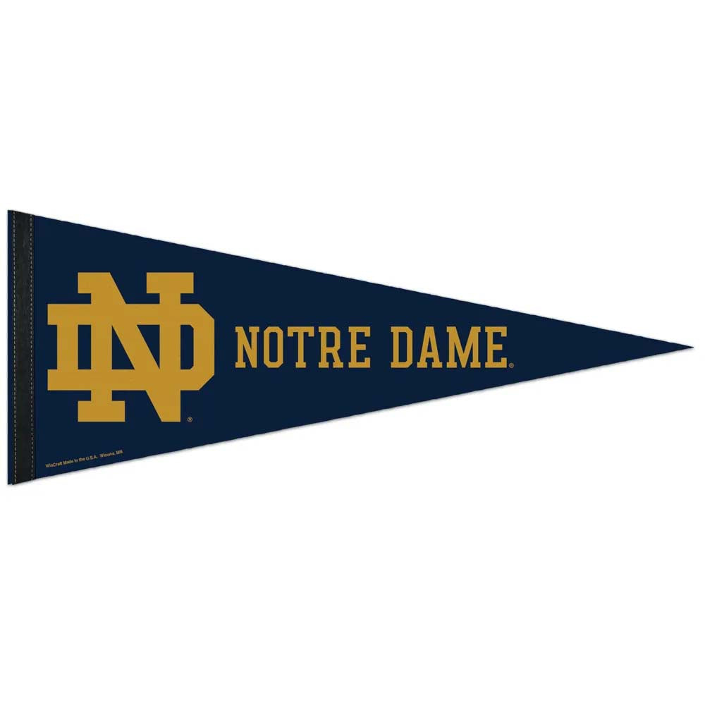 NCAA Notre Dame Fighting Irish Wincraft Traditional Premium Pennant