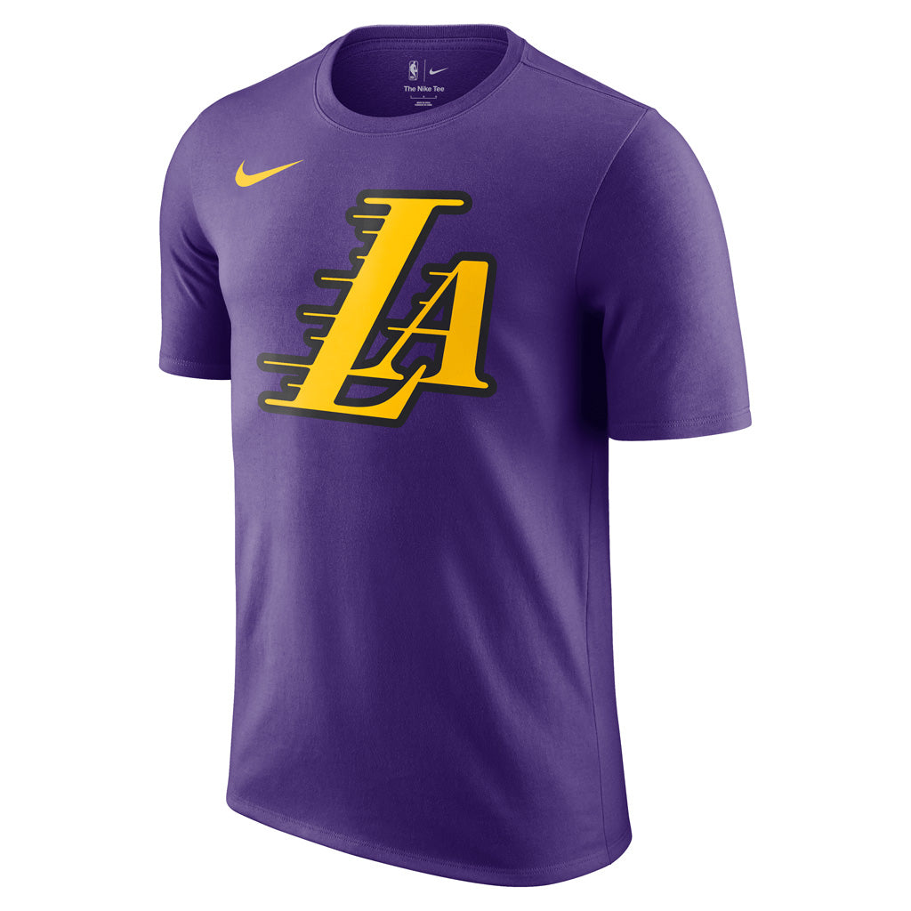 NBA Los Angeles Lakers Nike 2024/25 City Edition Essential Logo T-Shirt