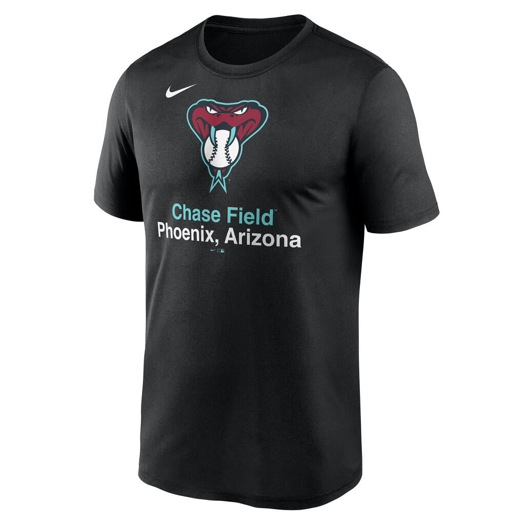 MLB Arizona Diamondbacks Nike Stadium Legend T-Shirt - Black