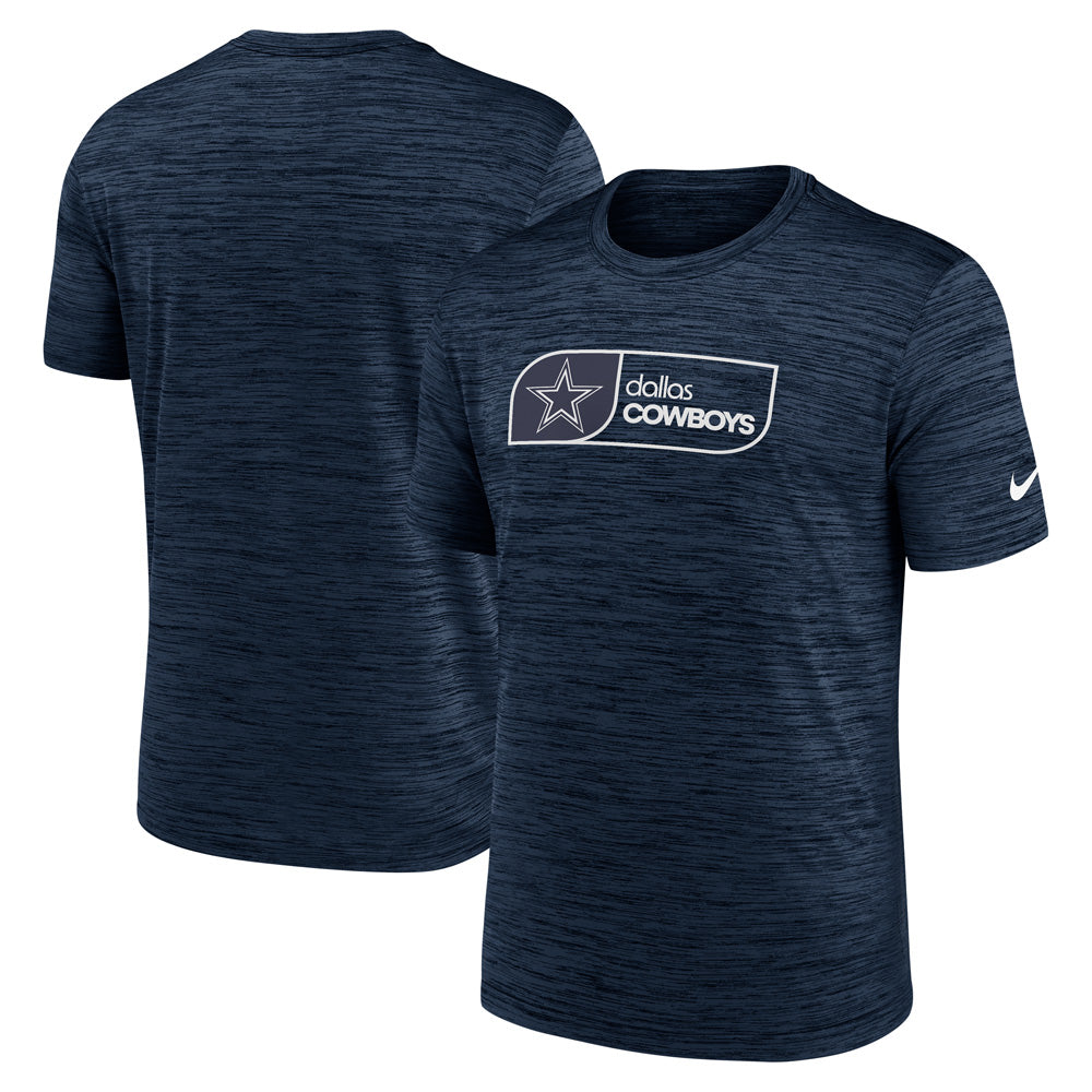 NFL Dallas Cowboys Nike Jock Tag Velocity T-Shirt - Navy