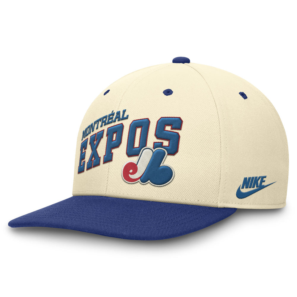 MLB Montreal Expos Nike Cooperstown Wave Snapback