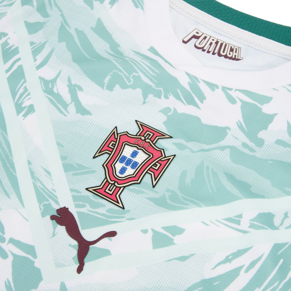 Portugal National Team Cristiano Ronaldo Youth Puma 2026 Away Replica Jersey - White