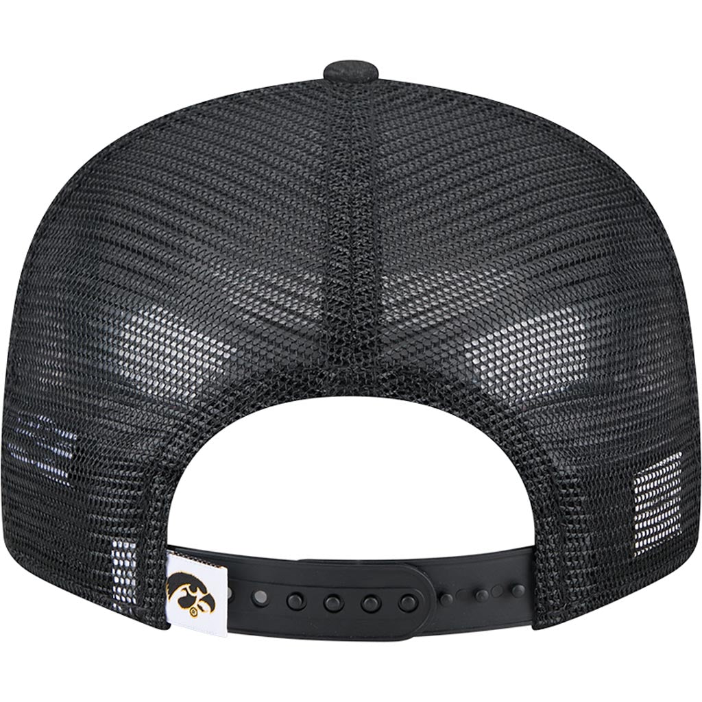 NCAA Iowa Hawkeyes New Era 9FIFTY Snapback Trucker Hat - Black